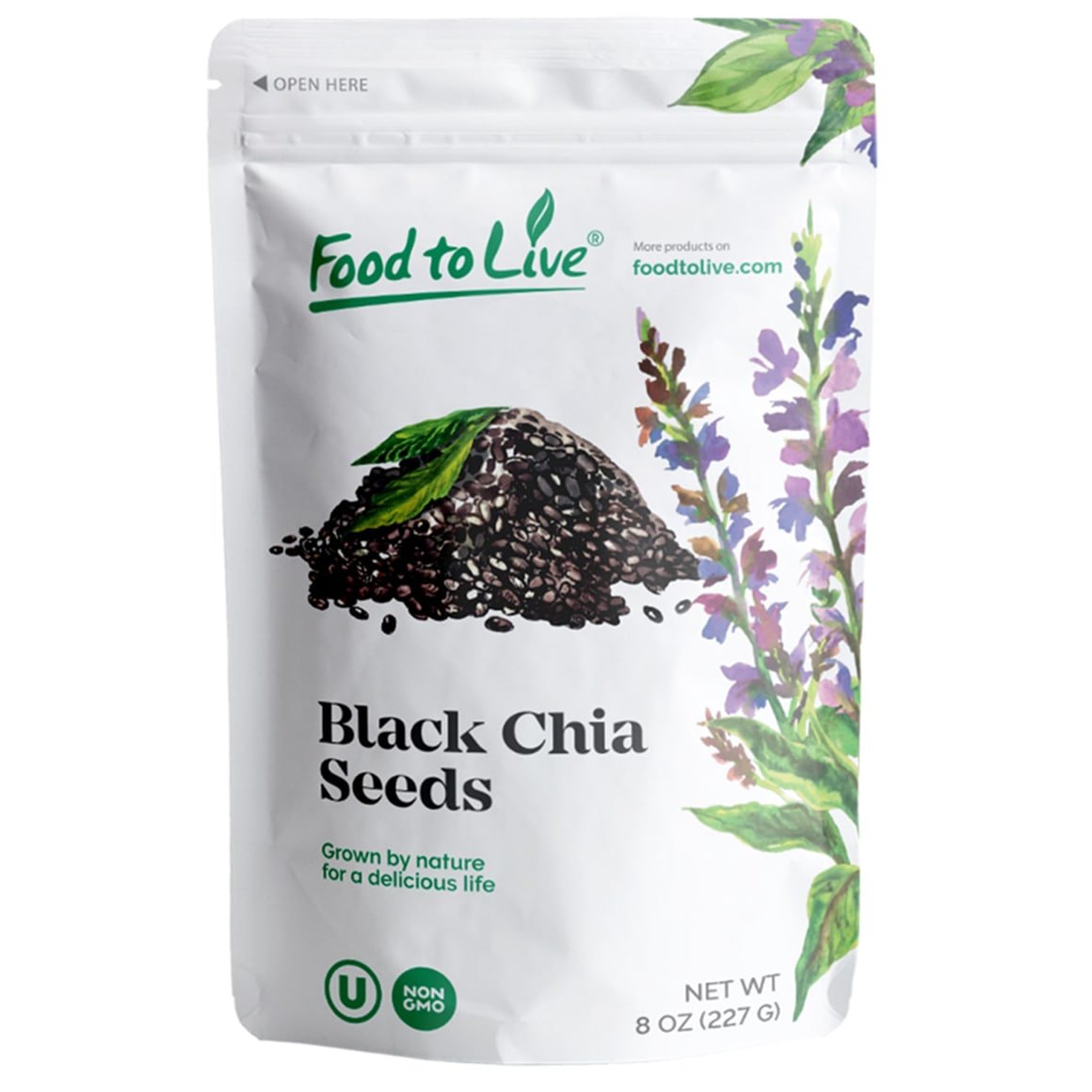 Black Chia Seeds 8 Ounces