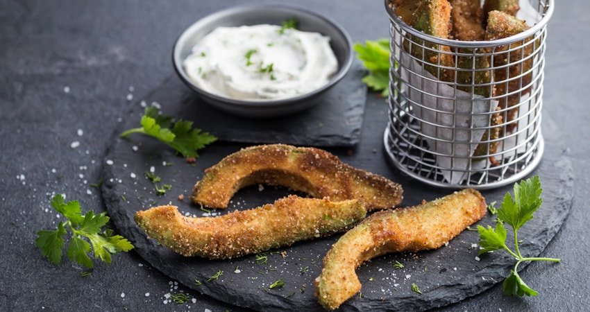 Fries made from avocado