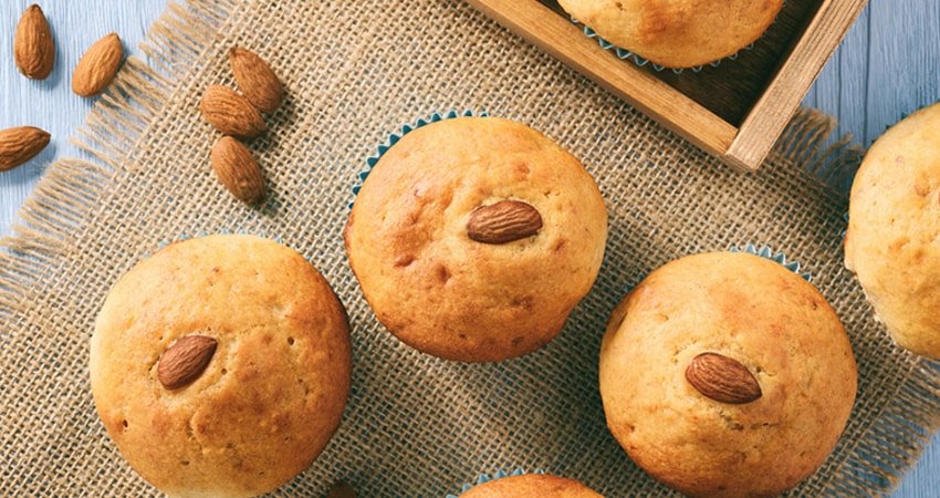 Almond Flour Bran Muffins