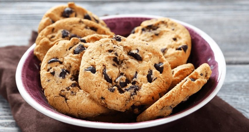 Chocolate Chip Cookies Made with Almond Flour