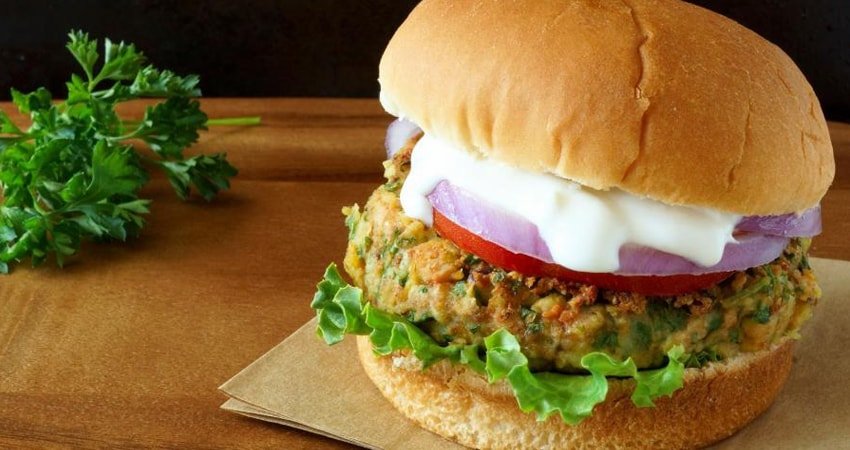 Chickpea Veggie Burgers