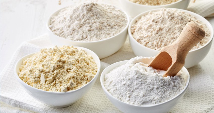 Gluten-free flours