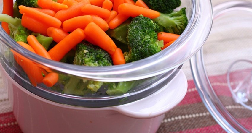 I’ll steam over to a healthy diet.