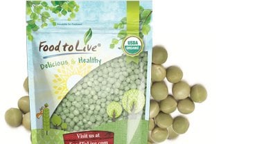 organic green peas