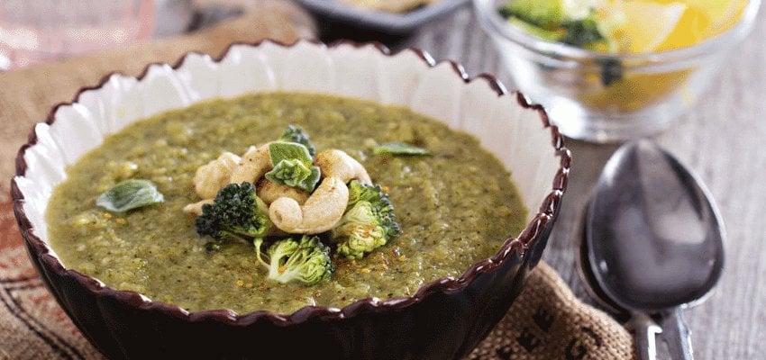 Cashew and Broccoli Soup