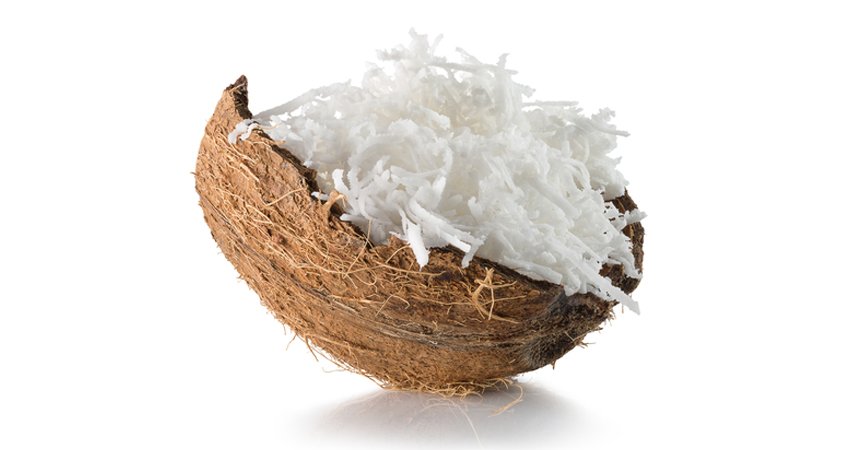 Shredded coconut