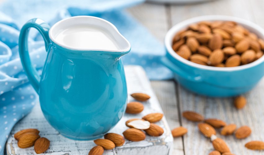 Health benefits of almond milk
