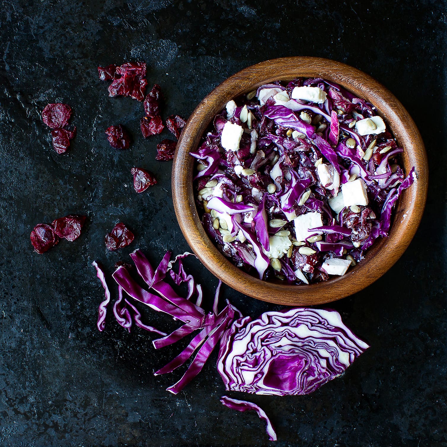 Cabbage and Cranberry Salad