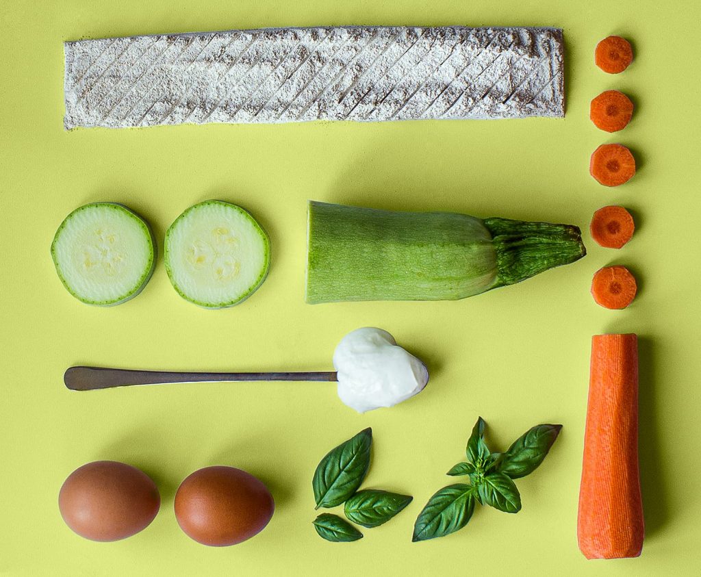 Carrot & Vegetable Marrow Pancakes