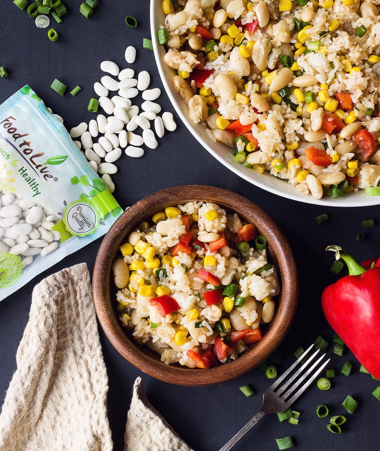 Protein-Packed Veggie Bean Salad