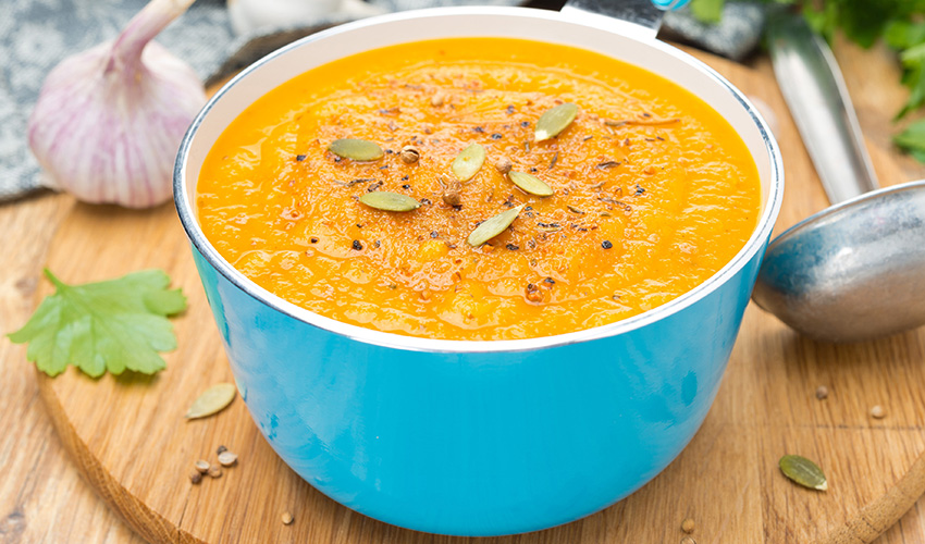 spicy pumpkin soup