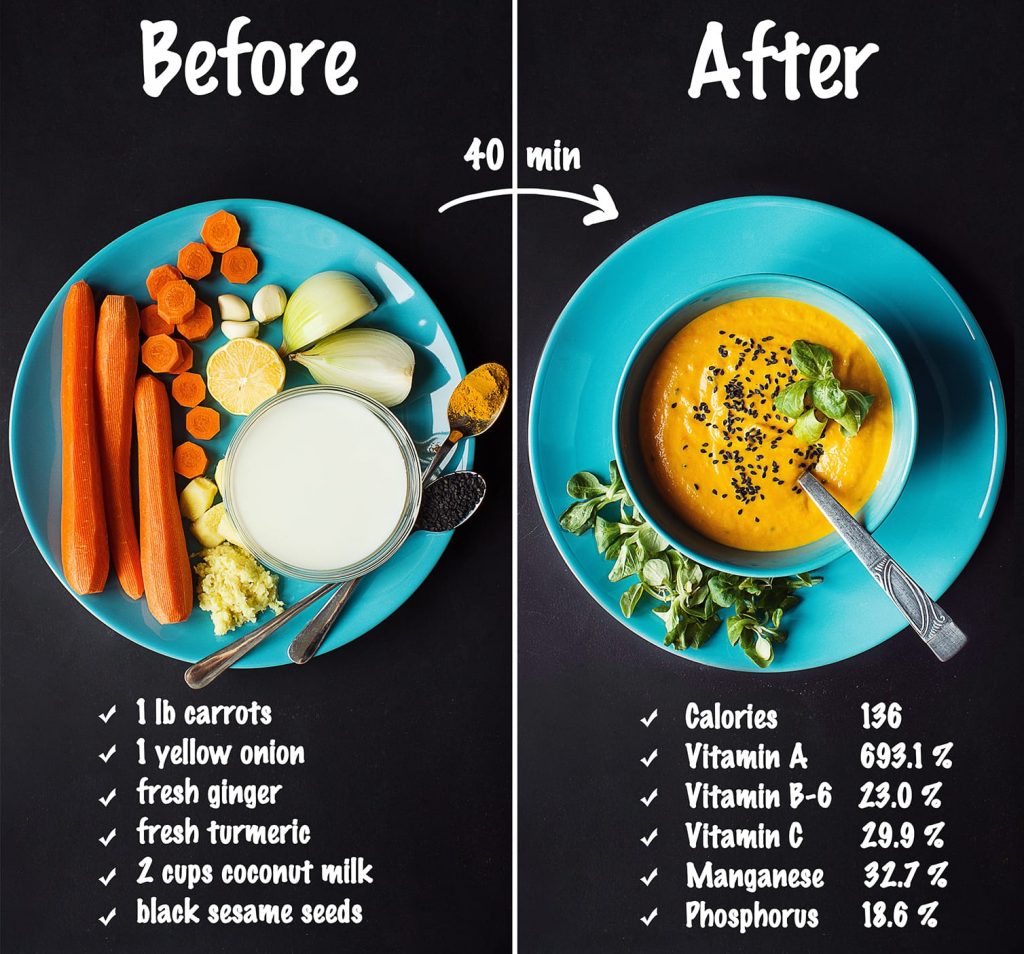 Immune Boosting Carrot Ginger Soup - Delish Knowledge