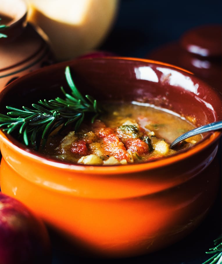 Fall Harvest Stew with Pumpkin and Apple