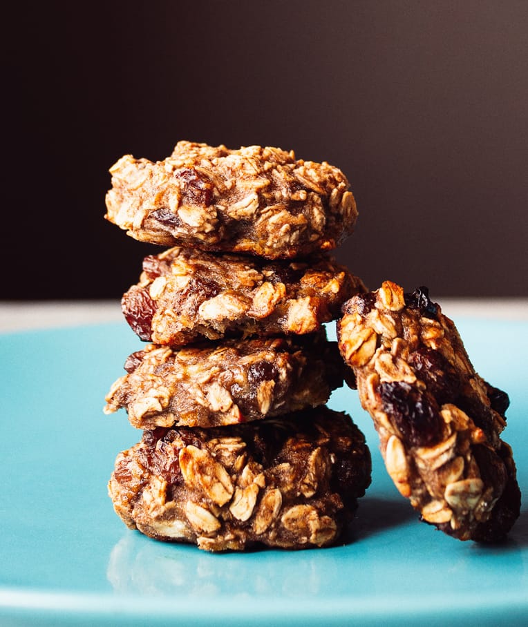 Oatmeal Banana Raisin Cookies