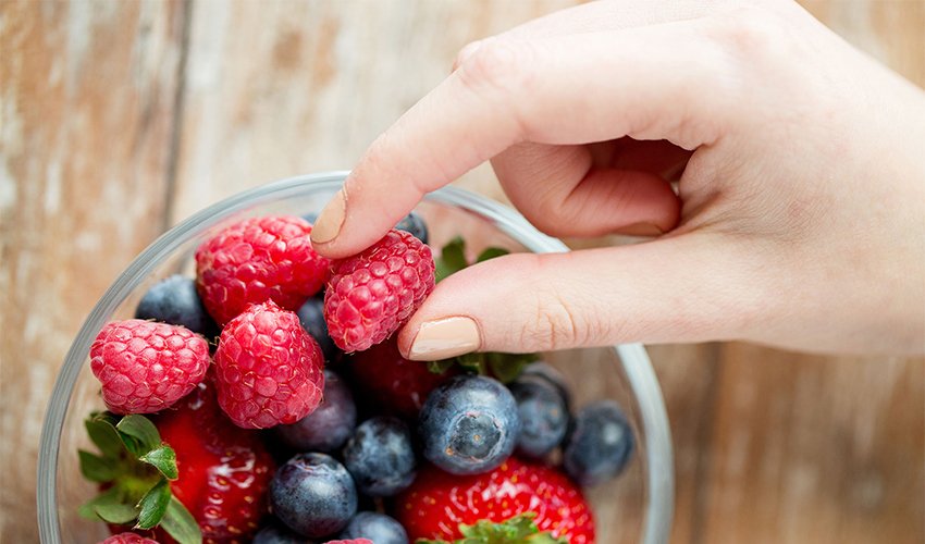 Berries Low in calories