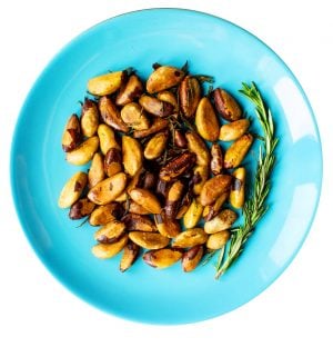 Spicy Roasted Brazil Nuts with Rosemary