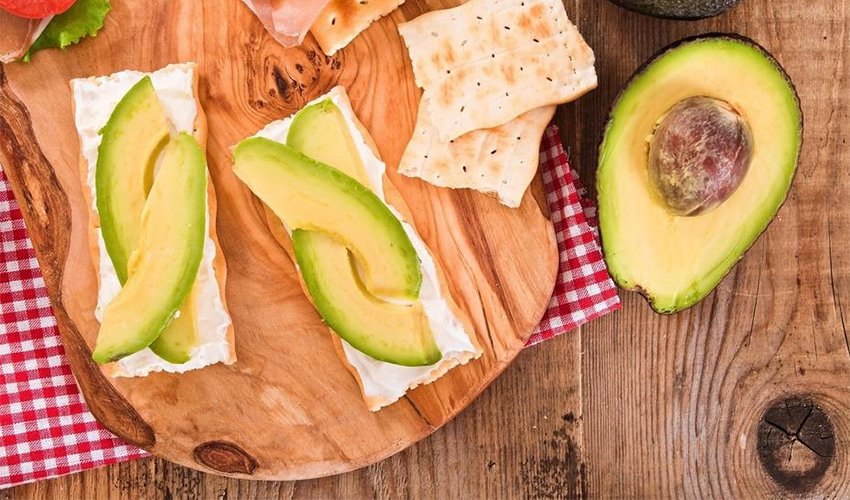 Avocados and Crackers