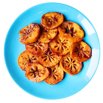 Ginger-Spiced Baked Persimmons