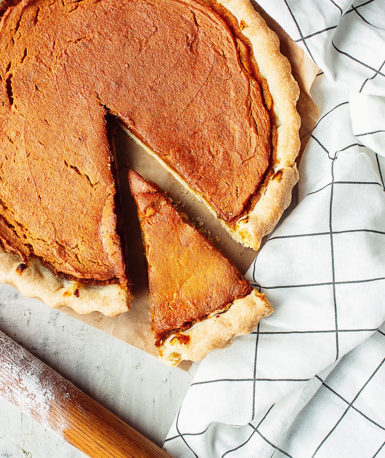 Perfectly Spiced Vegan Pumpkin Pie