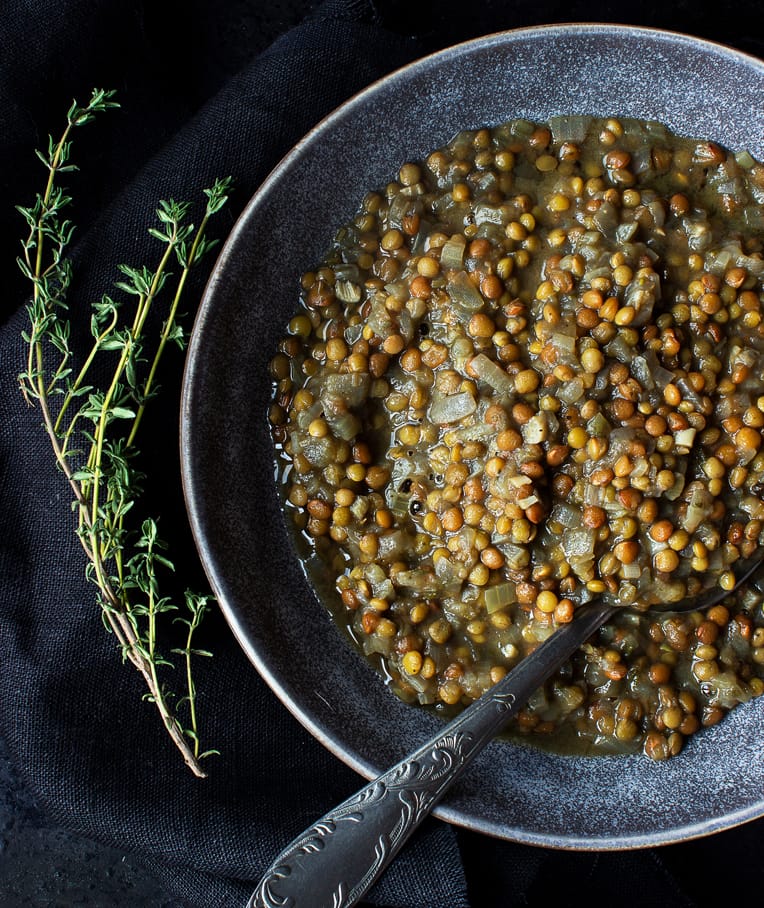 Hearty French Green Lentil Stew