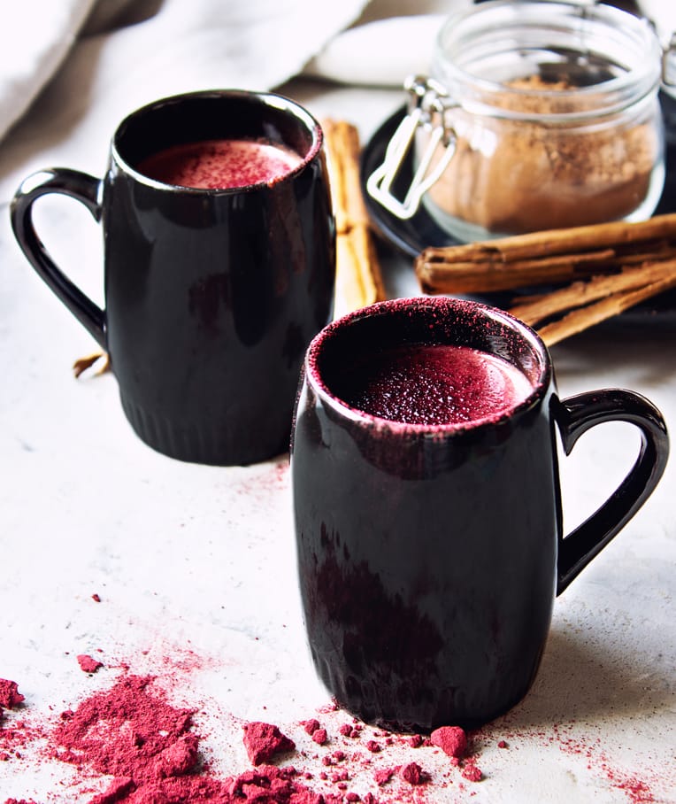 Rich and Creamy Red Velvet Hot Chocolate