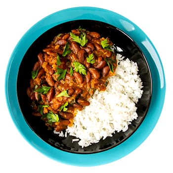 Dark Red Kidney Beans Indian Curry