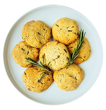 Rosemary Cashew Flour Biscuits