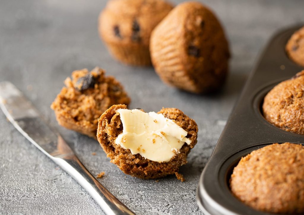 Classic Raisin Bran Muffins