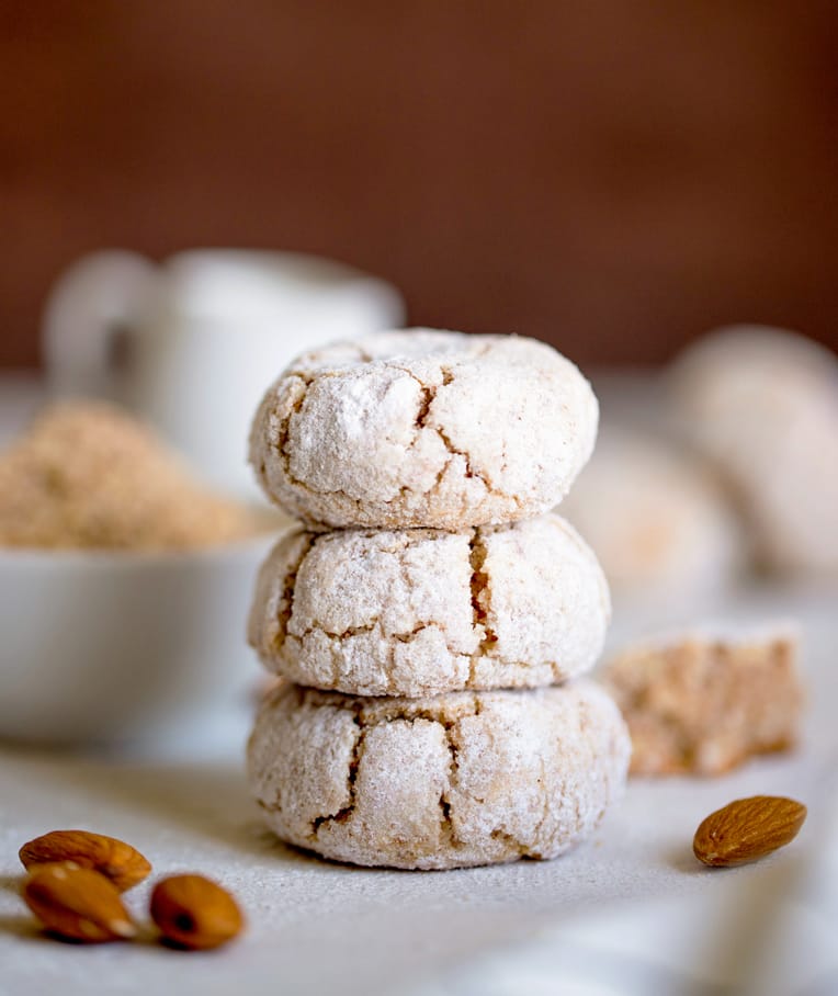 Soft & Chewy Amaretti Cookies