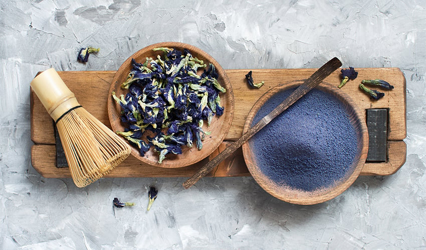 Butterfly Pea Powder Nutrition Health Benefits and Uses