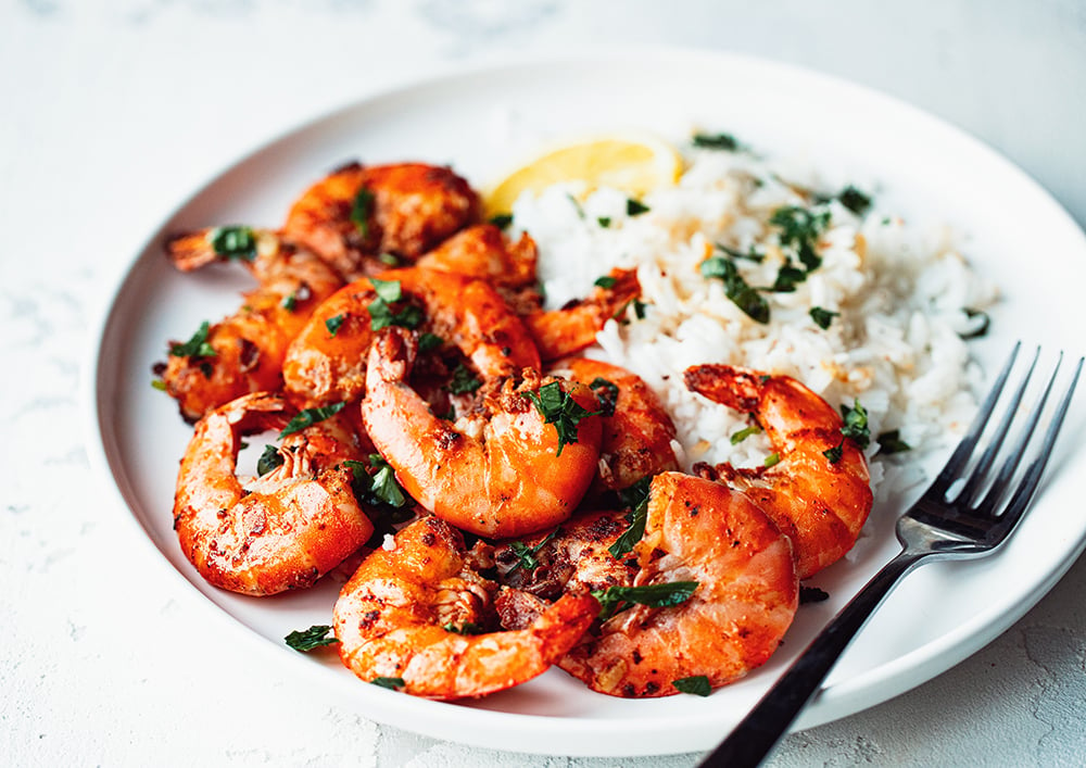 lemon garlic shrimp