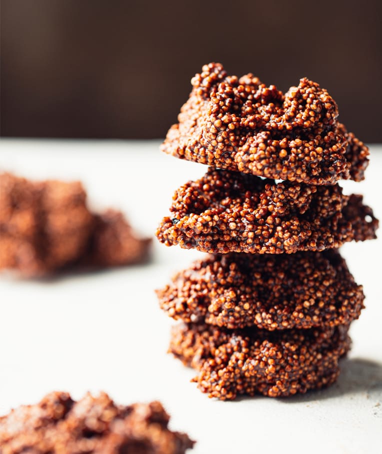 Chocolate Amaranth Crunch Bites