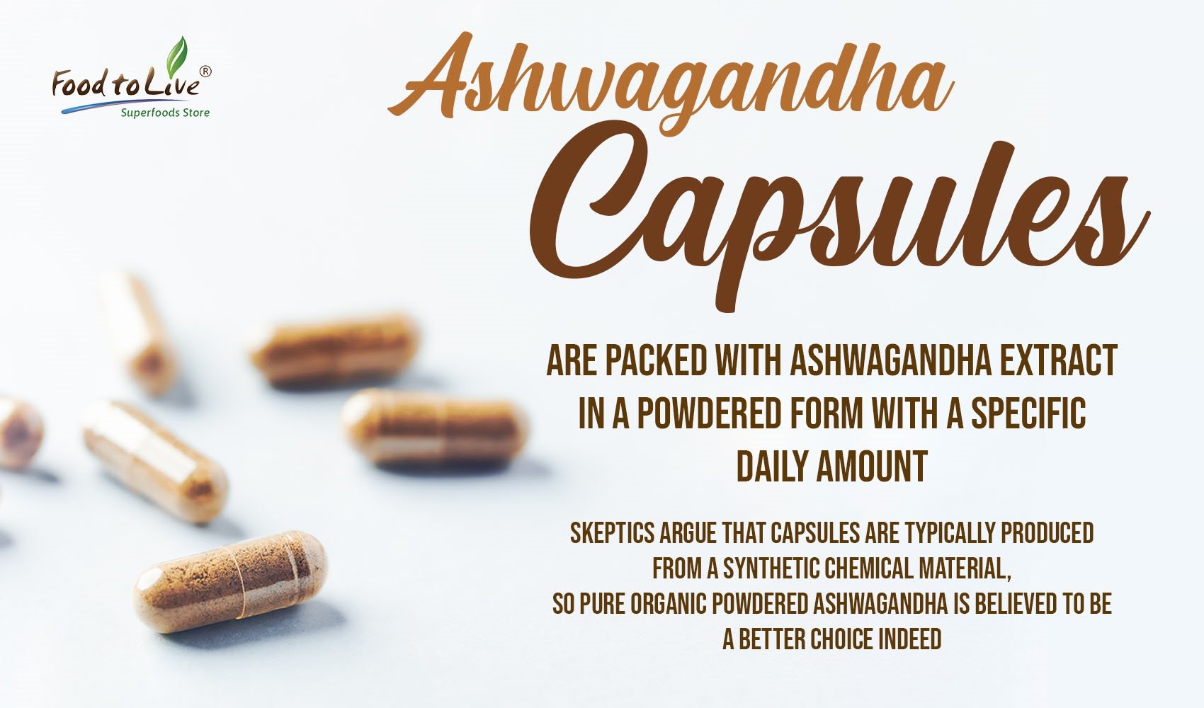 Ashwagandha capsules