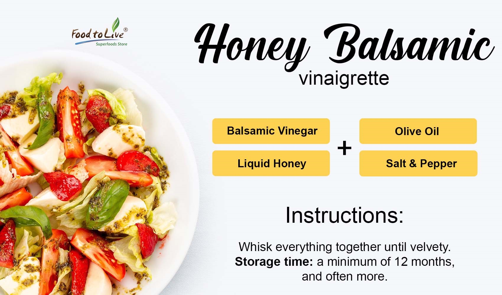 Honey Balsamic Vinaigrette