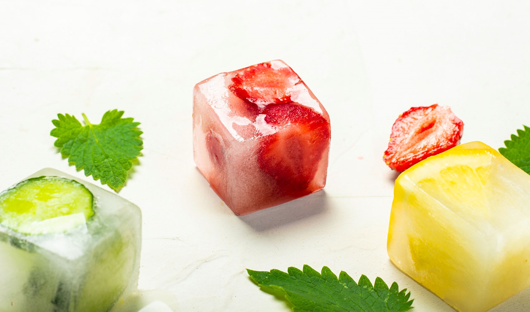 FRUIT ICE CUBES  Healthy Foodie Girl