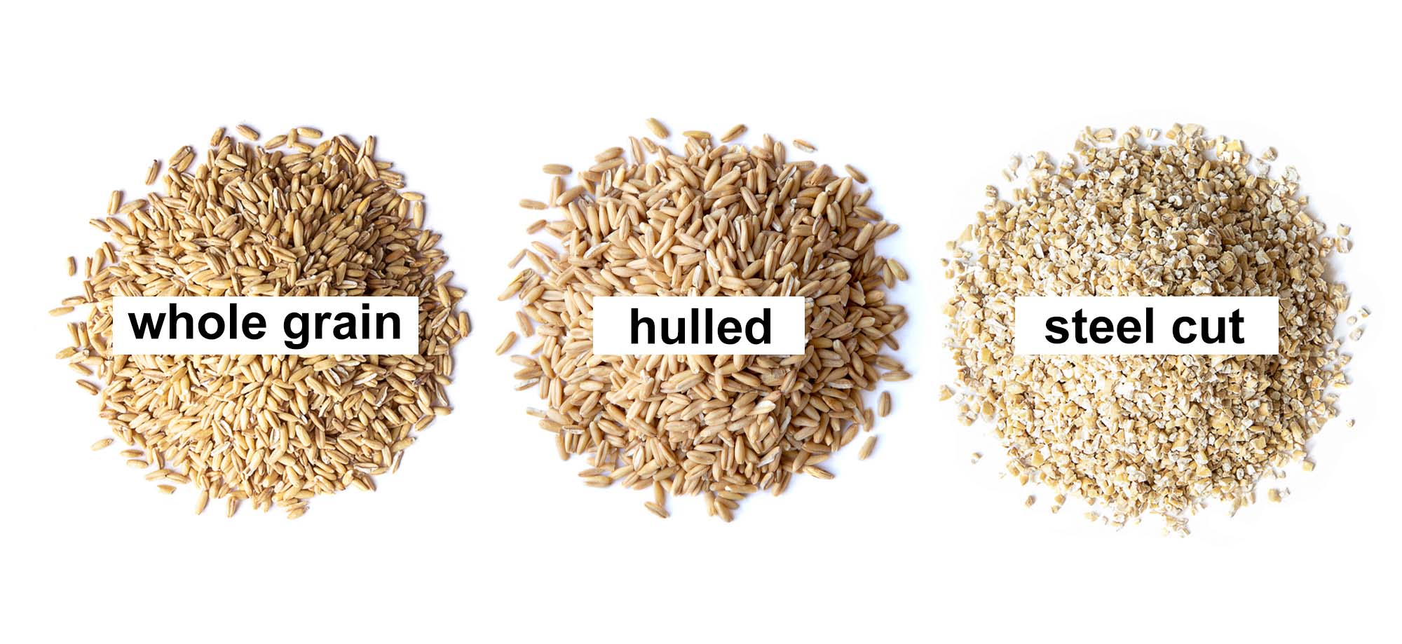 Organic Hulled Oat Groats Hull Removed