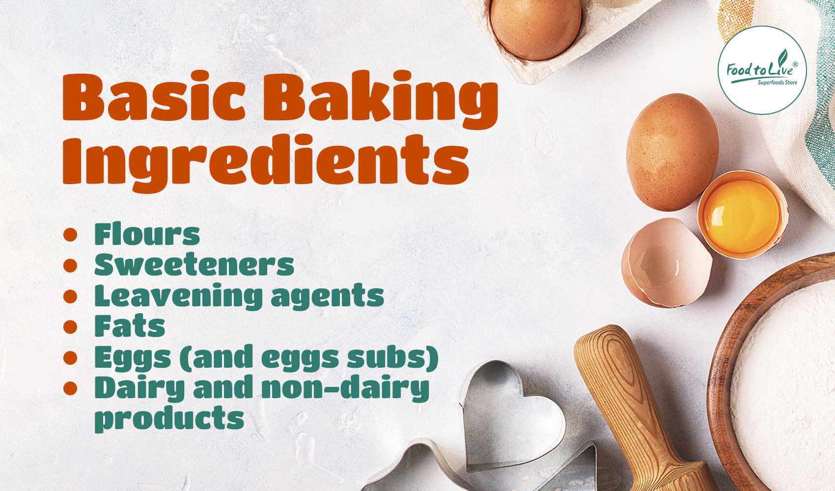 How to Store Common Baking Ingredients