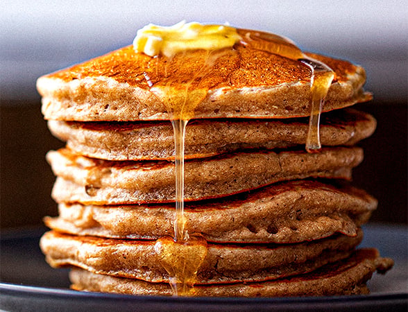 Fluffy Buckwheat Pancakes