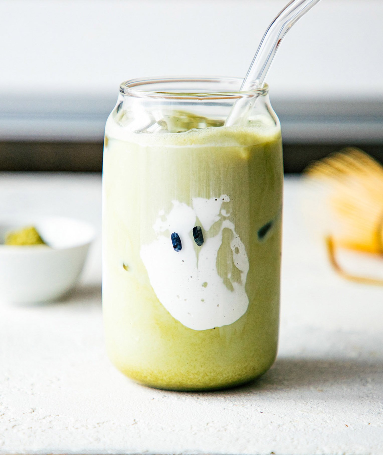 Ghost Iced Matcha Latte