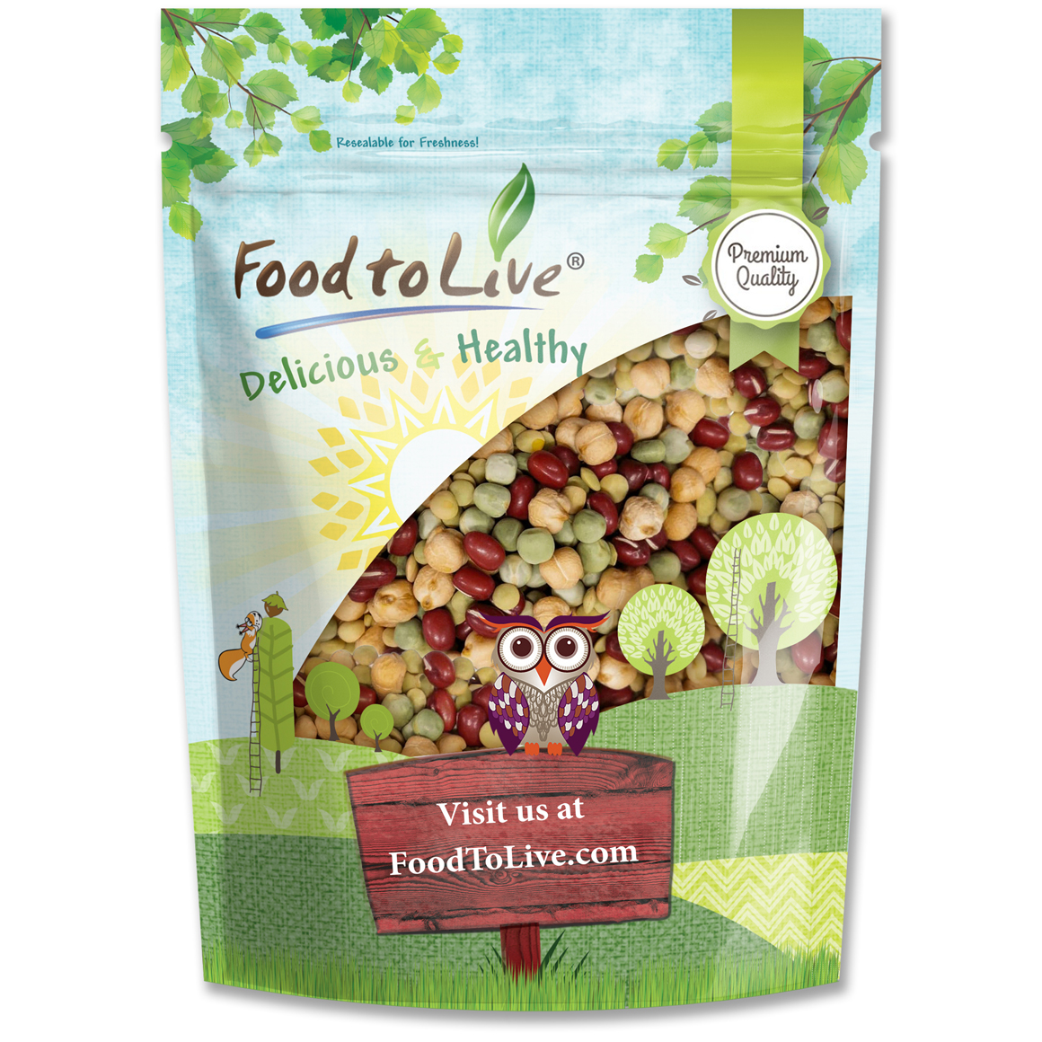 Crunchy Mix of Sprouting Beans Small Pack