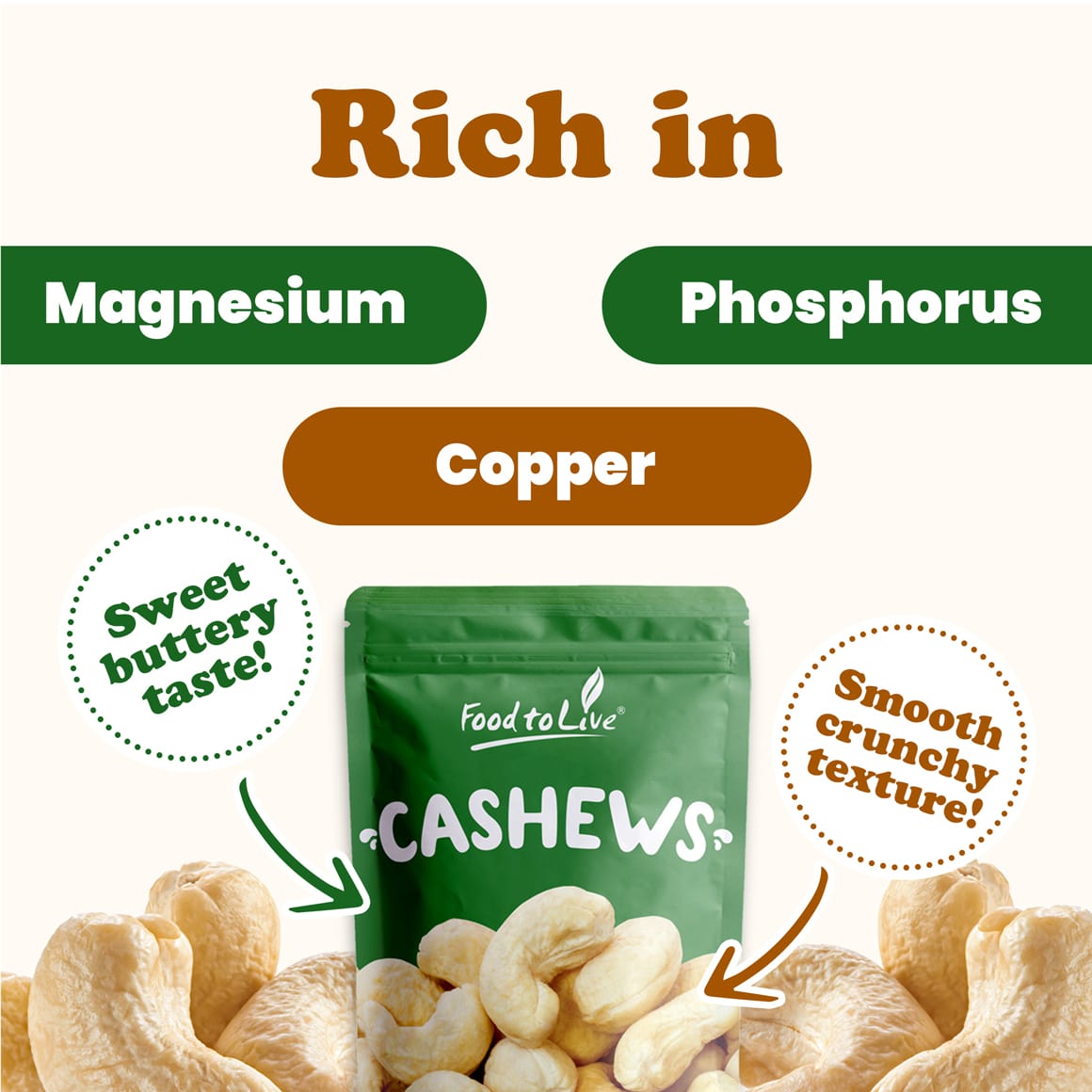 Raw Cashews W320 2