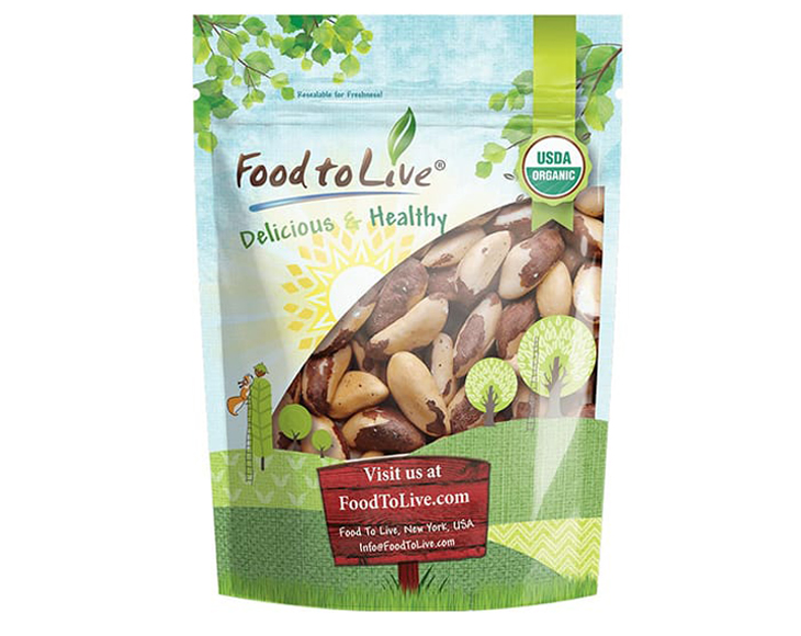 Organic Brazil Nuts in Bag