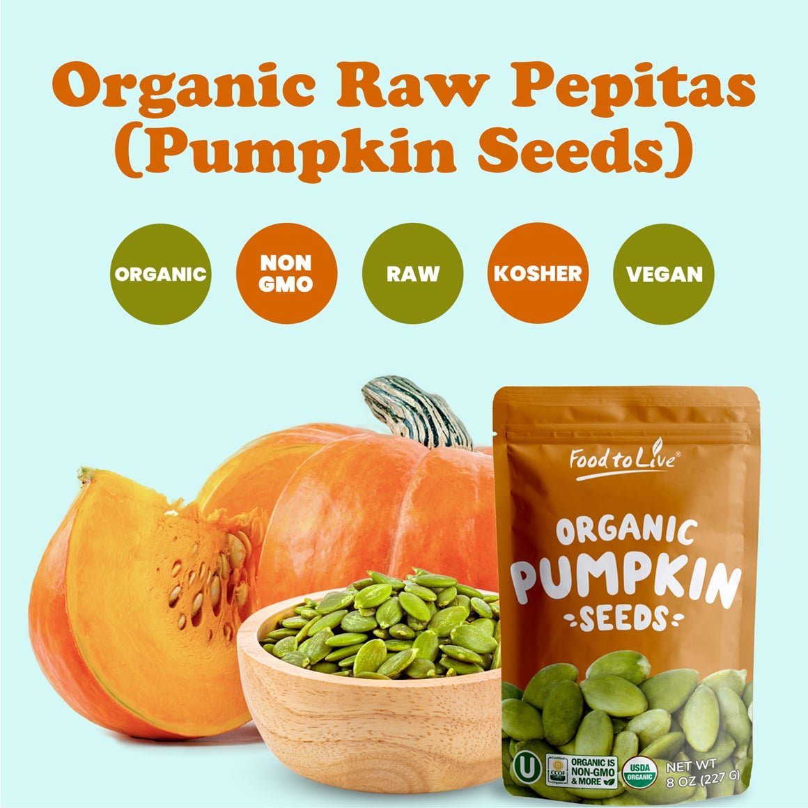 Organic Raw Pepitas 1