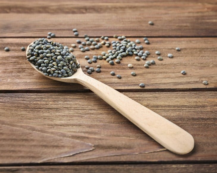 French Green Lentils Whole
