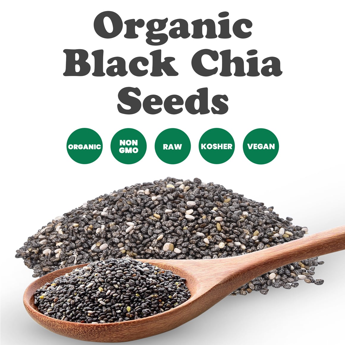 Organic Black Chia Seeds 1