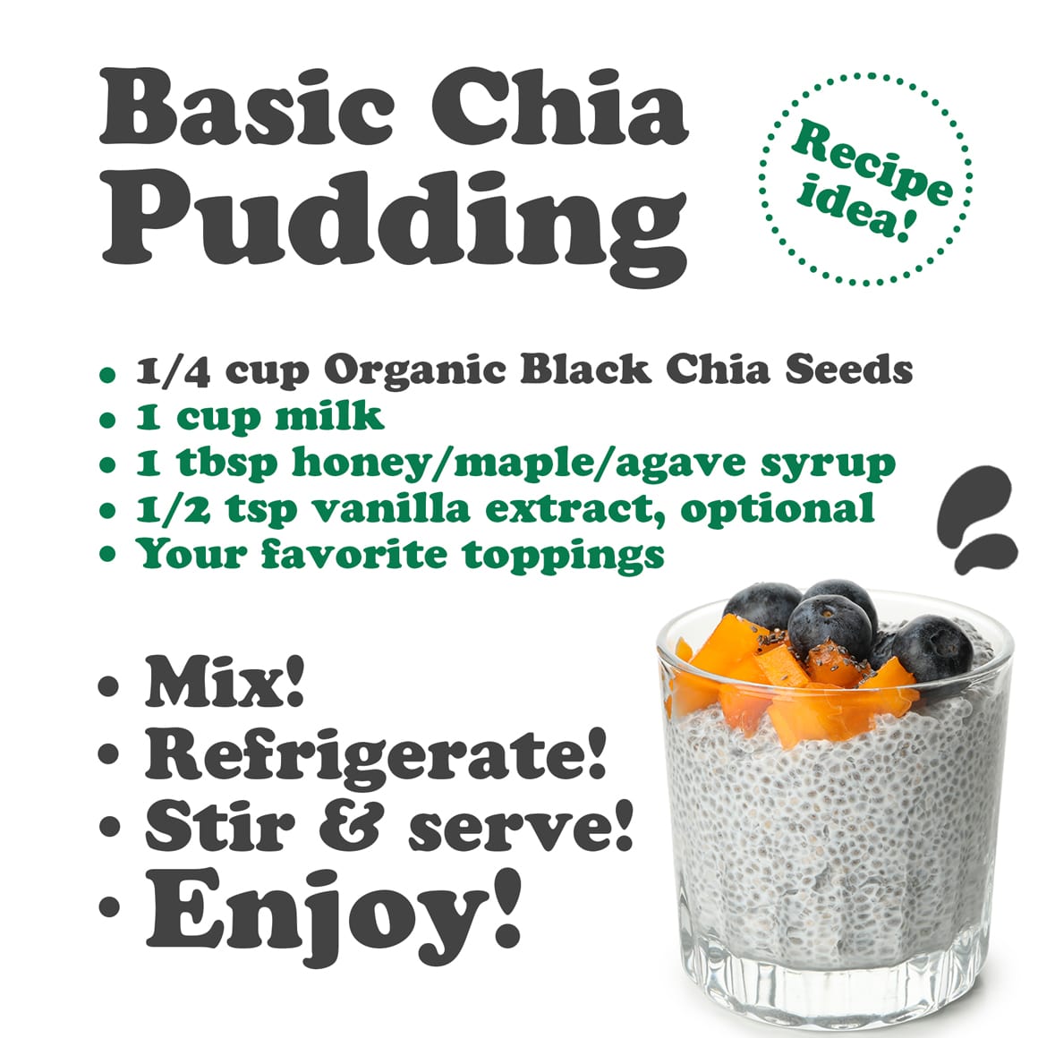 Organic Black Chia Seeds 4