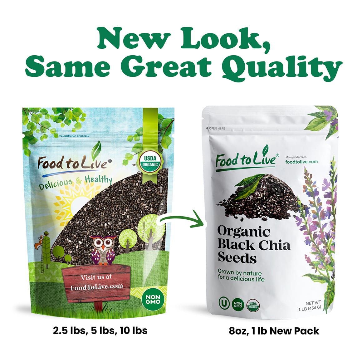 Organic Black Chia Seeds 5