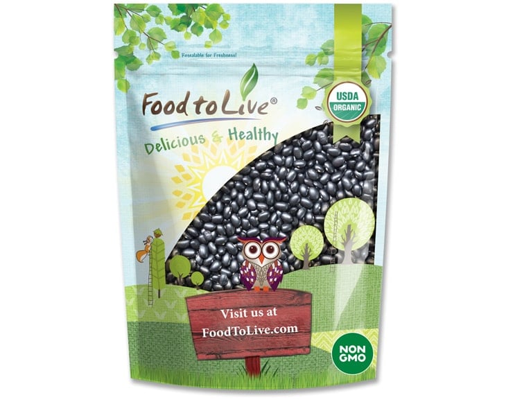 Organic Black Turtle Beans Small Pack