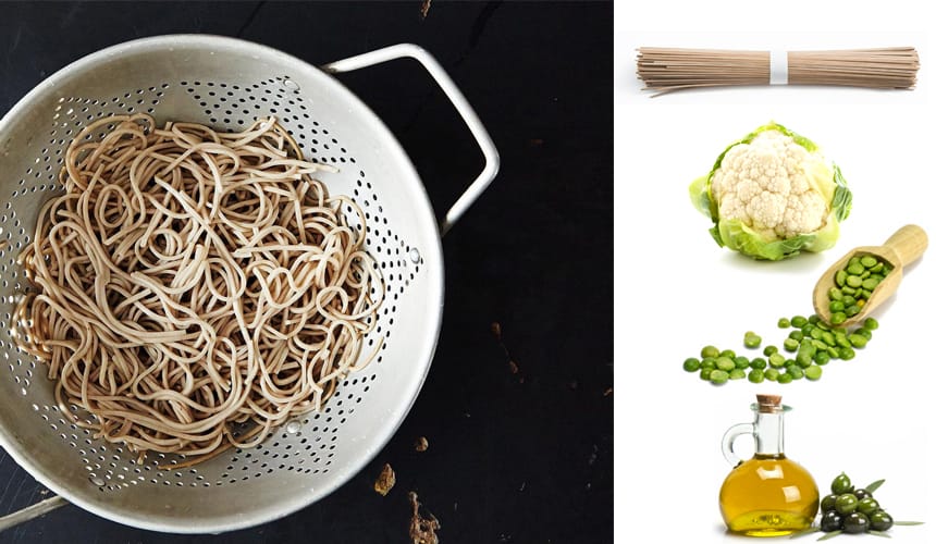 Soba with Lentils