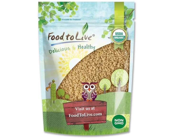 Organic Whole Wheat Couscous in Pack Dark